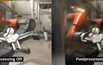 Post processing evergine