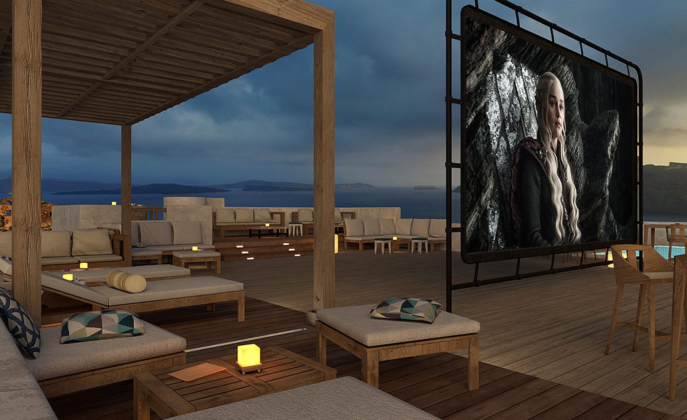 VR virtual tv